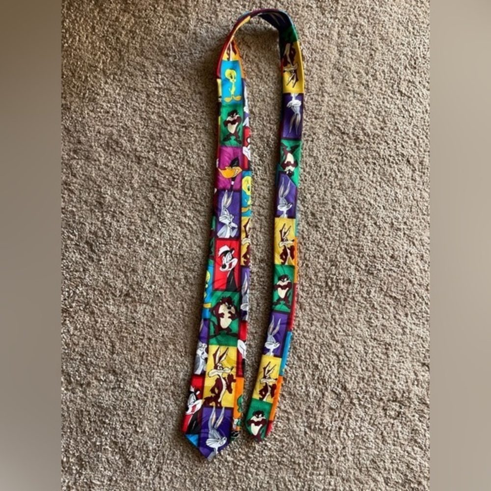 Colorful Cartoon Character Tie